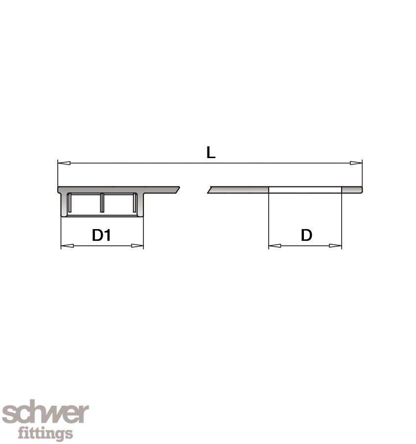 Dust Cap with Strap: for coupling